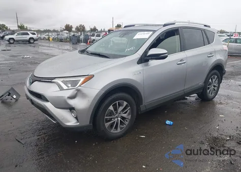 2017 Toyota Rav4 Hybrid Xle из США, поврежденный, VIN JTMRJREV4HD126945